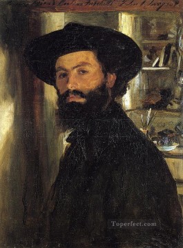 Alberto Falchetti portrait John Singer Sargent Oil Paintings